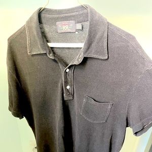 Custom Fit Ralph Lauren black polo